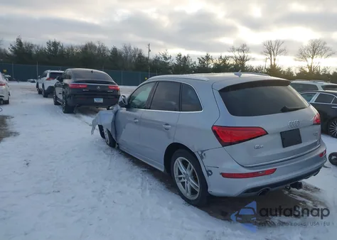 2015 Audi Q5 3.0T Premium Plus из США, поврежденный, VIN WA1DGAFP4FA041333
